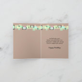 Labradoodle Birthday Greeting Card Kaart (Binnen)