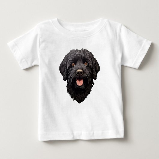 Labradoodle Black Dog (Voorkant)
