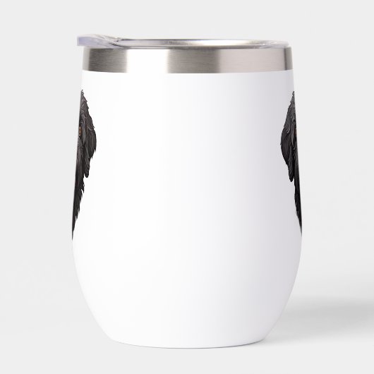 Labradoodle Black Dog (Rechts)