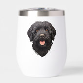 Labradoodle Black Dog (Voorkant)