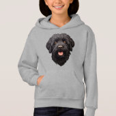 Labradoodle Black Dog (Voorkant)