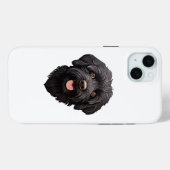 Labradoodle Black Dog Case-Mate iPhone Case (Achterkant (horizontaal))