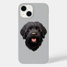 Labradoodle Black Dog Case-Mate iPhone 14 Hoesje