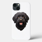 Labradoodle Black Dog Case-Mate iPhone Case (Achterkant)