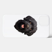 Labradoodle Black Dog Case-Mate iPhone Case (Achterkant (horizontaal))