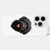 Labradoodle Black Dog Case-Mate iPhone Case (Achterkant (horizontaal))