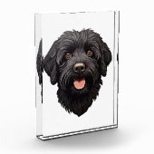 Labradoodle Black Dog Fotoblokken (Links)