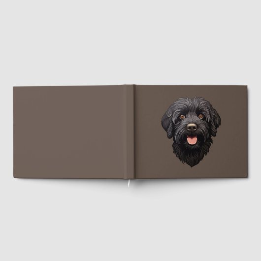 Labradoodle Black Dog Gastenboek (Volledig)