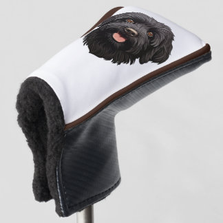 Labradoodle Black Dog Golfheadcover