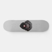 Labradoodle Black Dog Persoonlijk Skateboard (Horizontaal)