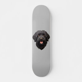 Labradoodle Black Dog Persoonlijk Skateboard