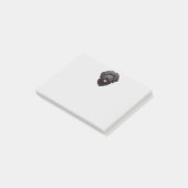 Labradoodle Black Dog Post-it® Notes (Schuin)