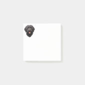 Labradoodle Black Dog Post-it® Notes (Voorkant)