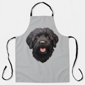 Labradoodle Black Dog Schort (Voorkant)
