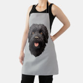 Labradoodle Black Dog Schort (Insitu)