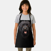 Labradoodle Black Dog Schort (Insitu)