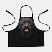Labradoodle Black Dog Schort (Voorkant)