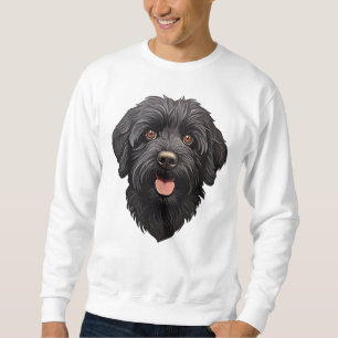 Labradoodle Black Dog Trui