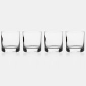 Labradoodle Black Dog Whisky Glas (Links)