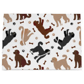 Labradoodle Botten en Poten Groot Cadeauzakje (Voorkant)