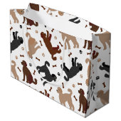 Labradoodle Botten en Poten Groot Cadeauzakje (Achterkant Gekanteld)