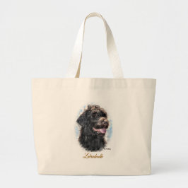 Labradoodle-cadeaus Grote Tote Bag