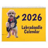 Labradoodle Calendar Kalender (Hoes)