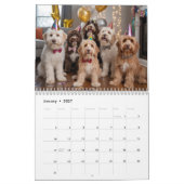 Labradoodle Calendar Kalender (Jan 2027)