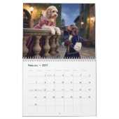 Labradoodle Calendar Kalender (Feb 2027)