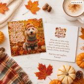 Labradoodle Cozy Herfst Trui Weer Najaar