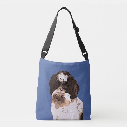 LABRADOODLE CROSSBODY TAS (Voorkant)