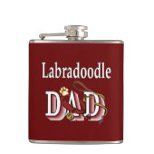 Labradoodle Dad Heupfles (Voorkant)