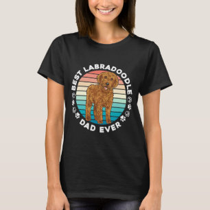 Labradoodle Dog Best Labradoodle Dad ooit T-shirt