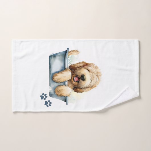 Labradoodle Dog Handdoek (Handdoek)