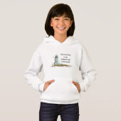 Labradoodle Dog in Leaves Kinder Hoodie (Voorkant volledig)