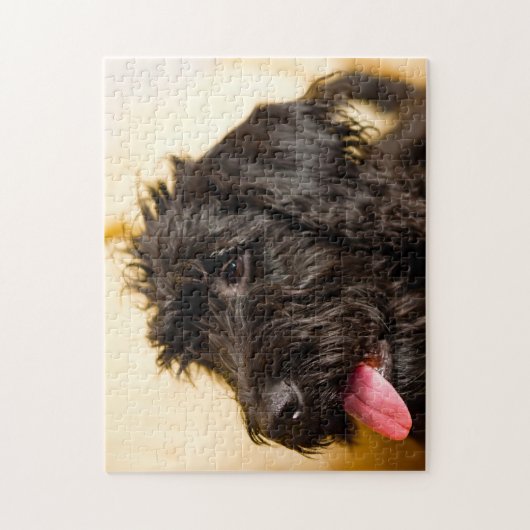 Labradoodle Dog. Legpuzzel (Verticaal)