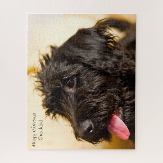 Labradoodle Dog. Legpuzzel (Verticaal)