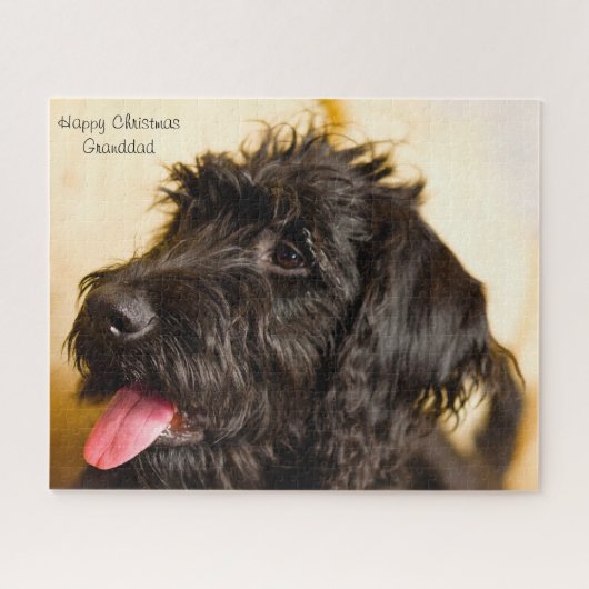 Labradoodle Dog. Legpuzzel (Horizontaal)