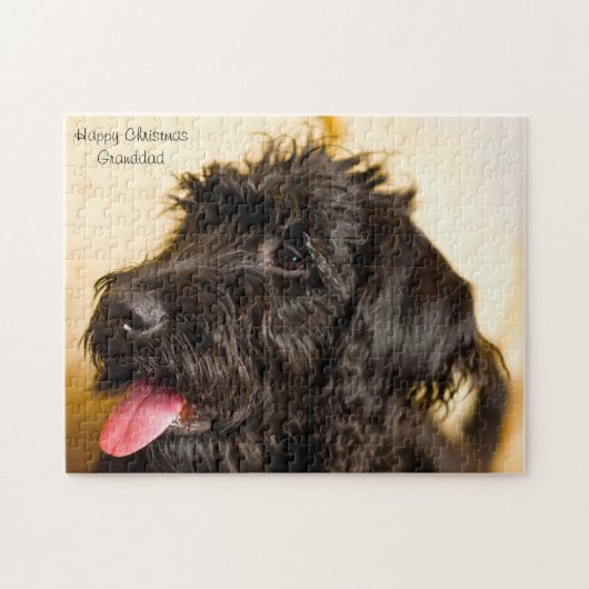Labradoodle Dog. Legpuzzel (Horizontaal)