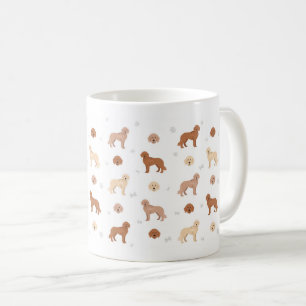 Labradoodle dog mok, een cadeau voor hondenliefheb koffiemok