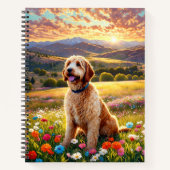 Labradoodle dog notitieboek (Voorkant)