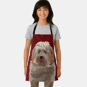 Labradoodle Dog Pet Kinderen Schort (Insitu)