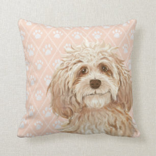 Labradoodle Dog Pillow / Labradoodle Love Kussen