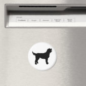 Labradoodle Dog (zwart) Magneet (Insitu (Vaatwasser))