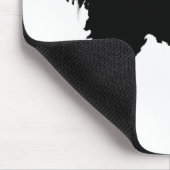 Labradoodle Dog (zwart) Muismat (Hoek)