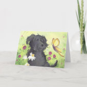 Labradoodle Doodle Dog / Birthday Card Kaart (Voorkant)