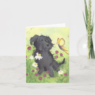 Labradoodle Doodle Dog / Note Kaart