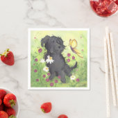 Labradoodle Doodle Dog / Papieren servetten (Insitu)