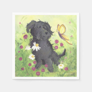 Labradoodle Doodle Dog / Papieren servetten