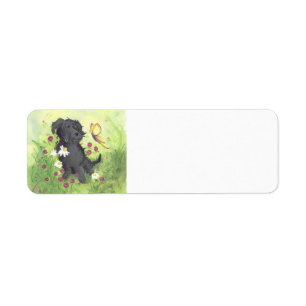 Labradoodle Doodle Dog/Return Address Label